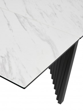 Стол IVAR 200 MARBLES KL-99 Белый мрамор, итальянская керамика, ®DISAUR в Талице - talica.mebel24.online | фото 8