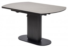Стол KAI 140 TL-110 поворотная система раскладки, испанская керамика / Темно-серый / Черный, ®DISAUR в Талице - talica.mebel24.online | фото 1