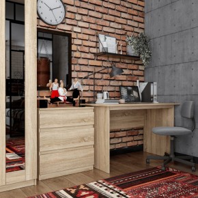 Стол КАСТОР письменный 120х65, цвет Дуб Сонома в Талице - talica.mebel24.online | фото 3