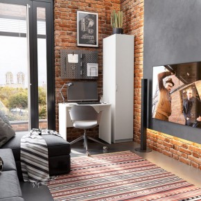 Стол КАСТОР письменный 80х50, цвет белый в Талице - talica.mebel24.online | фото