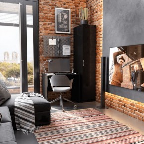 Стол КАСТОР письменный 80х50, цвет Дуб Венге в Талице - talica.mebel24.online | фото 2