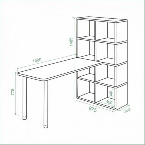 Стол компьютерный Bartolo в Талице - talica.mebel24.online | фото 2