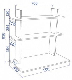 Стол компьютерный Cross СтТ2 в Талице - talica.mebel24.online | фото 2