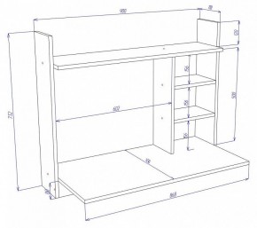 Стол компьютерный Cross СтТ4 в Талице - talica.mebel24.online | фото 3