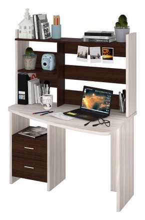 Стол компьютерный Домино Лайт СКЛ-Крл 120+НКЛ-120 в Талице - talica.mebel24.online | фото 2