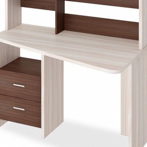 Стол компьютерный Домино Лайт СКЛ-Трап120+НКЛ-120 в Талице - talica.mebel24.online | фото 2