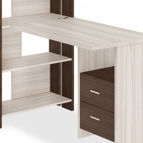 Стол компьютерный Домино Лайт СТЛ-ОВ+С100Прям+ТЯЛ в Талице - talica.mebel24.online | фото 2