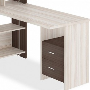 Стол компьютерный Домино Лайт СТЛ-ОВХ+С120Прям в Талице - talica.mebel24.online | фото 2