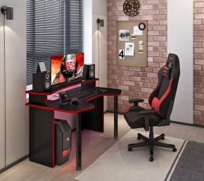 Стол компьютерный Домино Lite СКЛ-Игр140+НКИЛ140 в Талице - talica.mebel24.online | фото 2