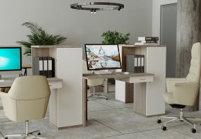 Стол компьютерный Домино Lite СКЛ-ПРЯМ100+ШК КБЕ в Талице - talica.mebel24.online | фото 2