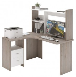 Стол компьютерный Домино Lite СКЛ-Угл130+НКЛ-130 в Талице - talica.mebel24.online | фото 2