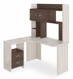 Стол компьютерный Домино Lite СКЛ-Угл130+НКЛХ-130 КШ ЛЕВ в Талице - talica.mebel24.online | фото
