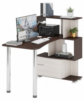 Стол компьютерный Домино СЛ-5-3СТ-2+БД в Талице - talica.mebel24.online | фото 2