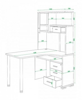 Стол компьютерный Домино СР-130 в Талице - talica.mebel24.online | фото 5
