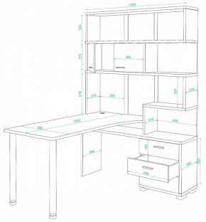 Стол компьютерный Домино СР-420/150 в Талице - talica.mebel24.online | фото 2