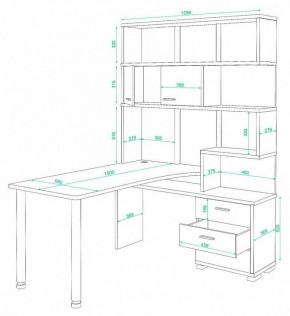 Стол компьютерный Домино СР-420/150 в Талице - talica.mebel24.online | фото 2