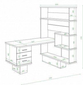 Стол компьютерный Домино СР-520 в Талице - talica.mebel24.online | фото 2