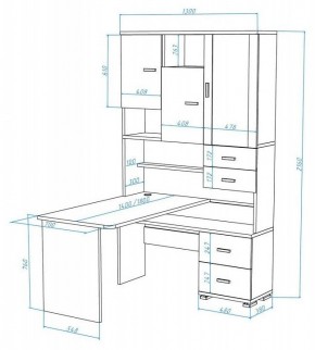 Стол компьютерный Домино СР-620/180 в Талице - talica.mebel24.online | фото 2