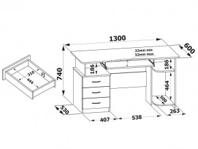 Стол компьютерный КСТ-08.1 в Талице - talica.mebel24.online | фото 4