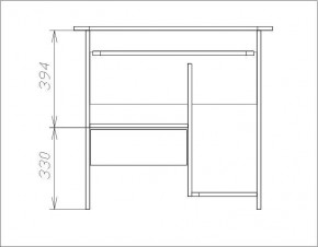 Стол компьютерный КСТ-10.1 в Талице - talica.mebel24.online | фото 3
