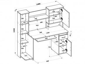 Стол компьютерный КСТ-11.1 в Талице - talica.mebel24.online | фото 3