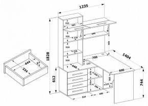 Стол компьютерный КСТ-14П в Талице - talica.mebel24.online | фото 8