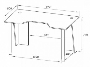 Стол компьютерный КСТ-18 в Талице - talica.mebel24.online | фото 2