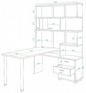 Стол компьютерный СР-420/170 в Талице - talica.mebel24.online | фото 2