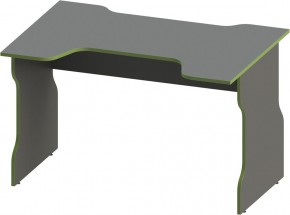 Стол компьютерный ВАРДИГ K1 120x82, антрацит/лайм в Талице - talica.mebel24.online | фото 2