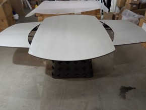 Стол LORENS 150 TL-58 поворотная система раскладки, испанская керамика / Темно-серый, ®DISAUR в Талице - talica.mebel24.online | фото 2