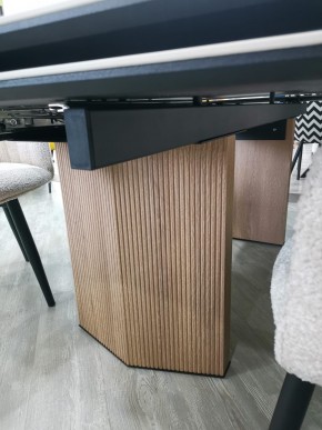 Стол МОЦАРТ 200 AMADEUS POLISHED, керамика / Дуб монтана М-City в Талице - talica.mebel24.online | фото 3