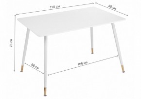 Стол обеденный Bianka 120 в Талице - talica.mebel24.online | фото 9