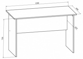 Стол офисный Офис ОФ-112К в Талице - talica.mebel24.online | фото 4