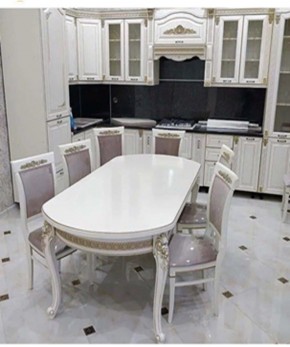 Стол овальный раскладной Бостон 1200(1600)*800 в Талице - talica.mebel24.online | фото