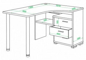 Стол письменный Домино СР-132С-130 в Талице - talica.mebel24.online | фото 2