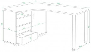 Стол письменный СР-145СМ в Талице - talica.mebel24.online | фото 2