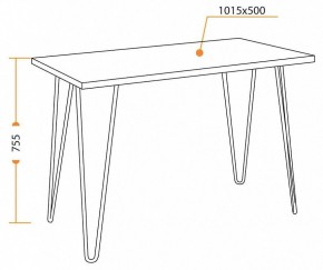 Стол письменный WD-06 в Талице - talica.mebel24.online | фото 5