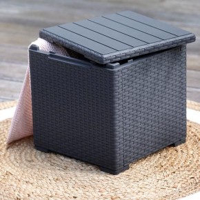 Стол с функцией хранения Виго (Vigo storage box) графит в Талице - talica.mebel24.online | фото 1