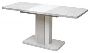 Стол STORK 120 Белый бетон/ Белый М-City в Талице - talica.mebel24.online | фото 1
