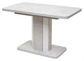 Стол STORK 120 Белый бетон/ Белый М-City в Талице - talica.mebel24.online | фото 2