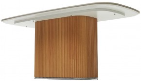 Стол TAMPA 180 цвет БЕЛЫЙ МРАМОР M326, керамика / Каркас OAK, ®DISAUR в Талице - talica.mebel24.online | фото 8