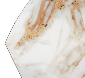 Стол TERAMO 135 GLOSS GRAND JADE SOLID CERAMIC, керамика, поворотн.механизм / Черный каркас, ®DISAUR в Талице - talica.mebel24.online | фото 13