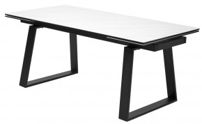 Стол VASTO 180 MARBLES KL-99 Белый мрамор матовый, итальянская керамика/ черный каркас, ®DISAUR в Талице - talica.mebel24.online | фото 4