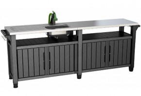 Столик для барбекю 415 Л (Unity Chef 415 L) графит в Талице - talica.mebel24.online | фото 3