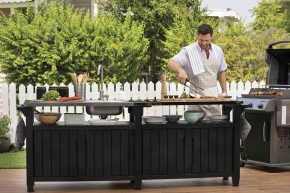 Столик для барбекю 415 Л (Unity Chef 415 L) графит в Талице - talica.mebel24.online | фото 4