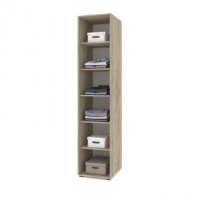 СТОУН С13 Шкаф-пенал (дуб серый/белый) в Талице - talica.mebel24.online | фото 3