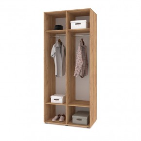 СТОУН С21 Шкаф 2-х створчатый (дуб золотой/графит) в Талице - talica.mebel24.online | фото 3