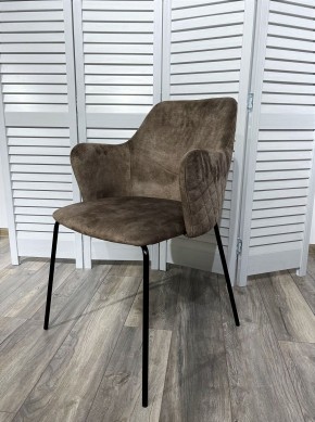 Стул AMARETTO VBP208 античный серо-бежевый/ черный каркас, М-City в Талице - talica.mebel24.online | фото 1