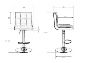 Стул барный DOBRIN CANDY, черный в Талице - talica.mebel24.online | фото 8