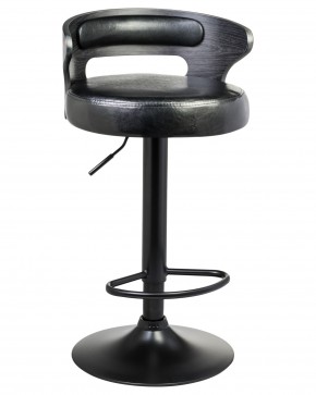 Стул барный DOBRIN FRED BLACK, чёрное дерево, чёрный в Талице - talica.mebel24.online | фото